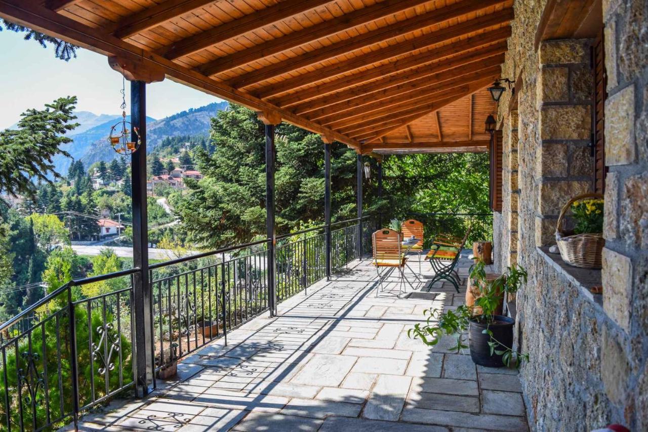 Γήλοφος Villa Ано Трикала Екстериор снимка